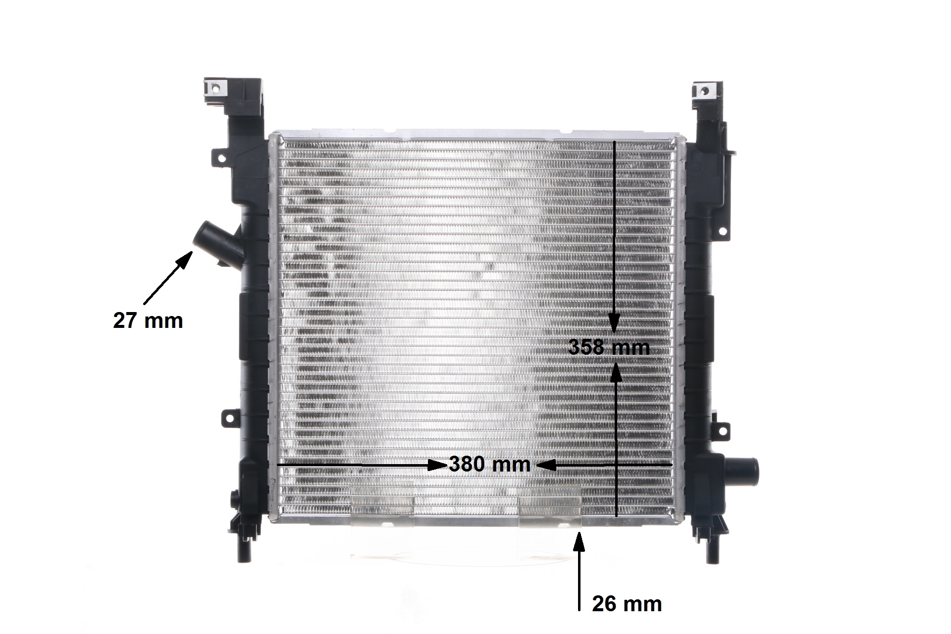 Radiateur moteur (Radiateur de refroidissement) MAHLE Aftermarket CR 1350 000S