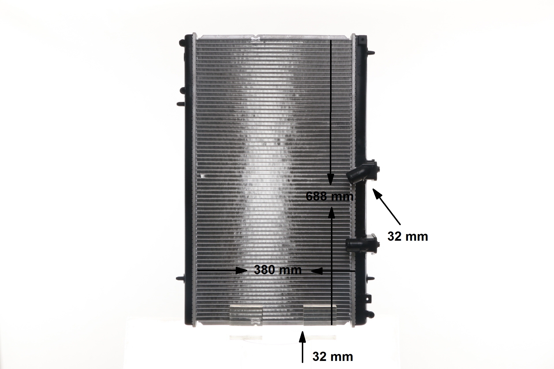 Radiateur moteur (Radiateur de refroidissement) MAHLE Aftermarket ref. CR 802 000S