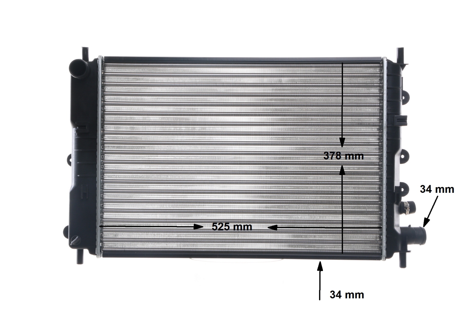 Radiateur moteur (Radiateur de refroidissement) MAHLE Aftermarket CR 1142 000S