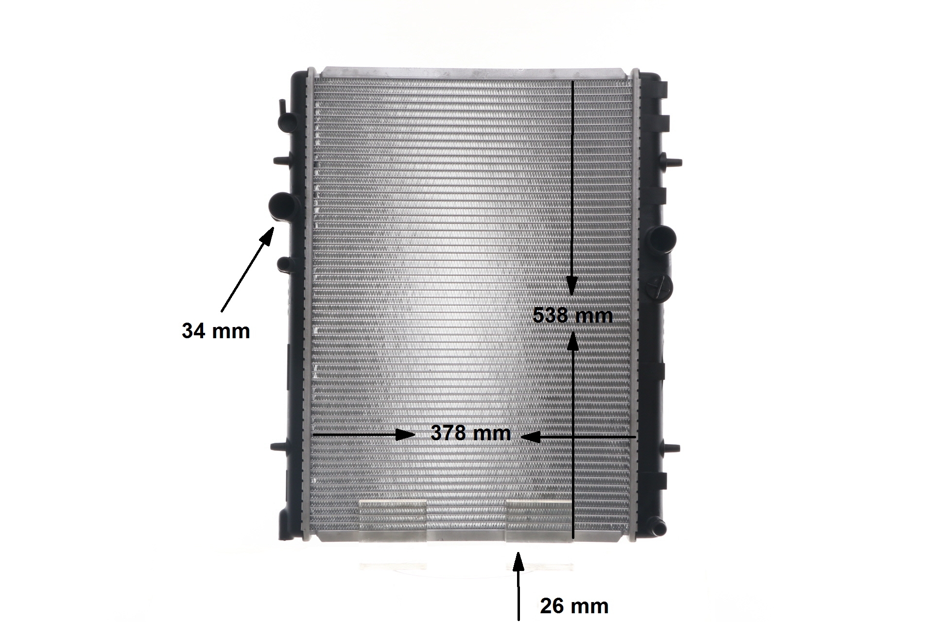Radiateur moteur (Radiateur de refroidissement) MAHLE Aftermarket CR 1863 000S