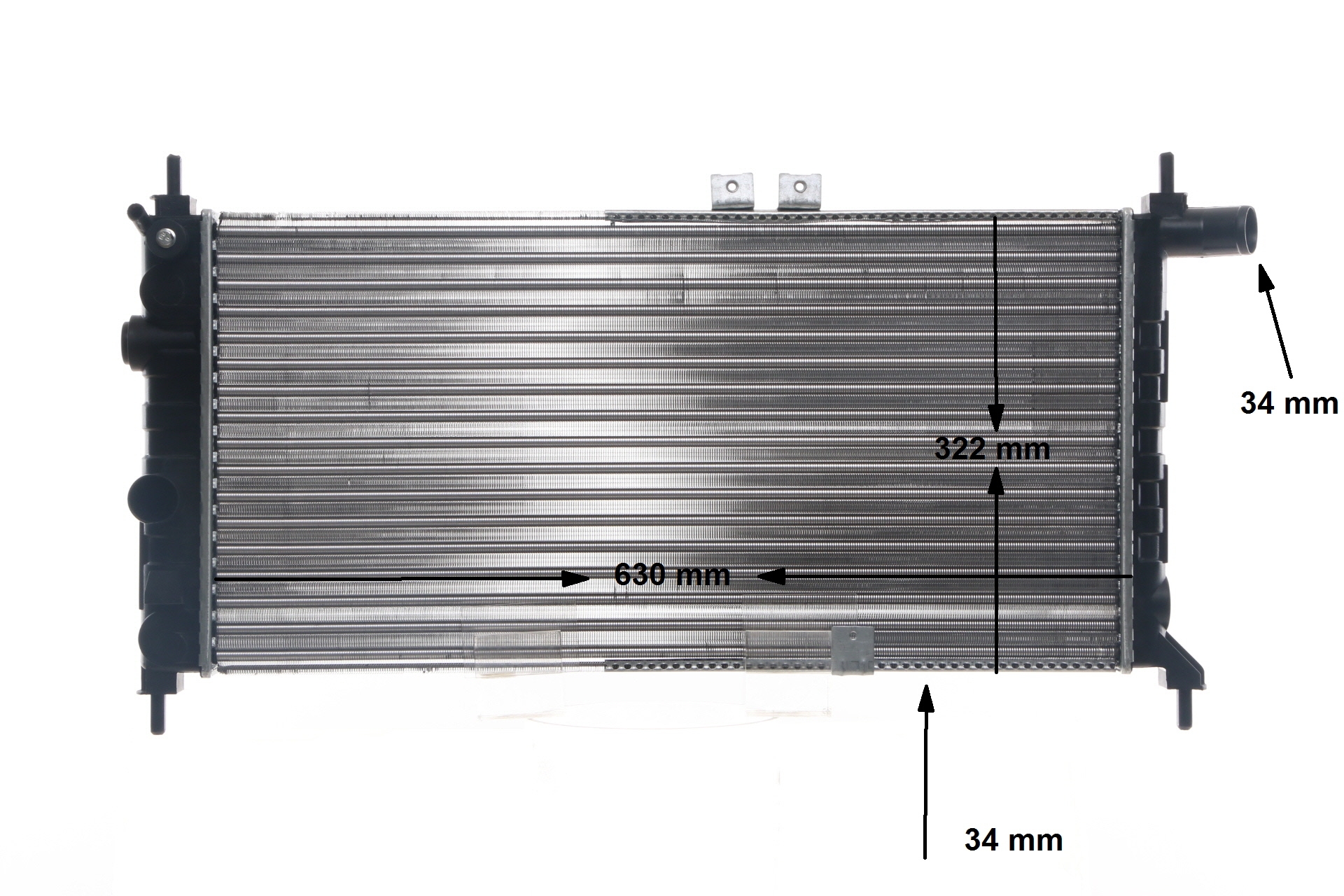 Radiateur moteur (Radiateur de refroidissement) MAHLE Aftermarket ref. CR 441 000S