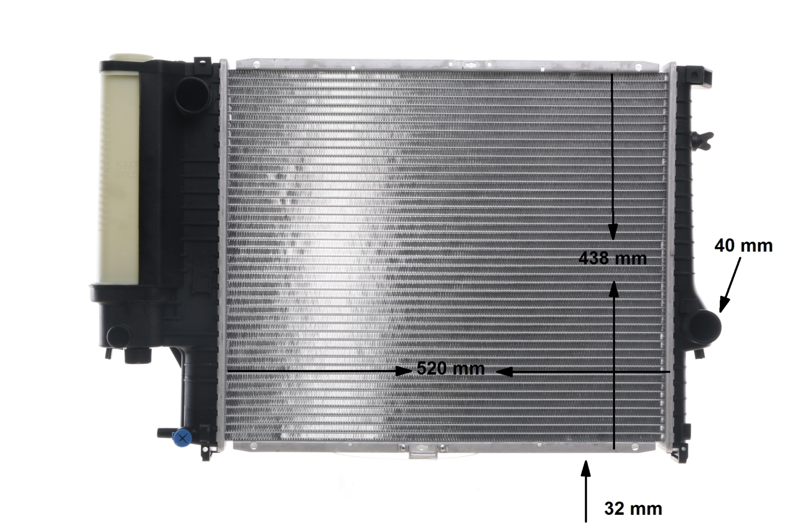 Radiateur moteur (Radiateur de refroidissement) MAHLE Aftermarket ref. CR 280 000S