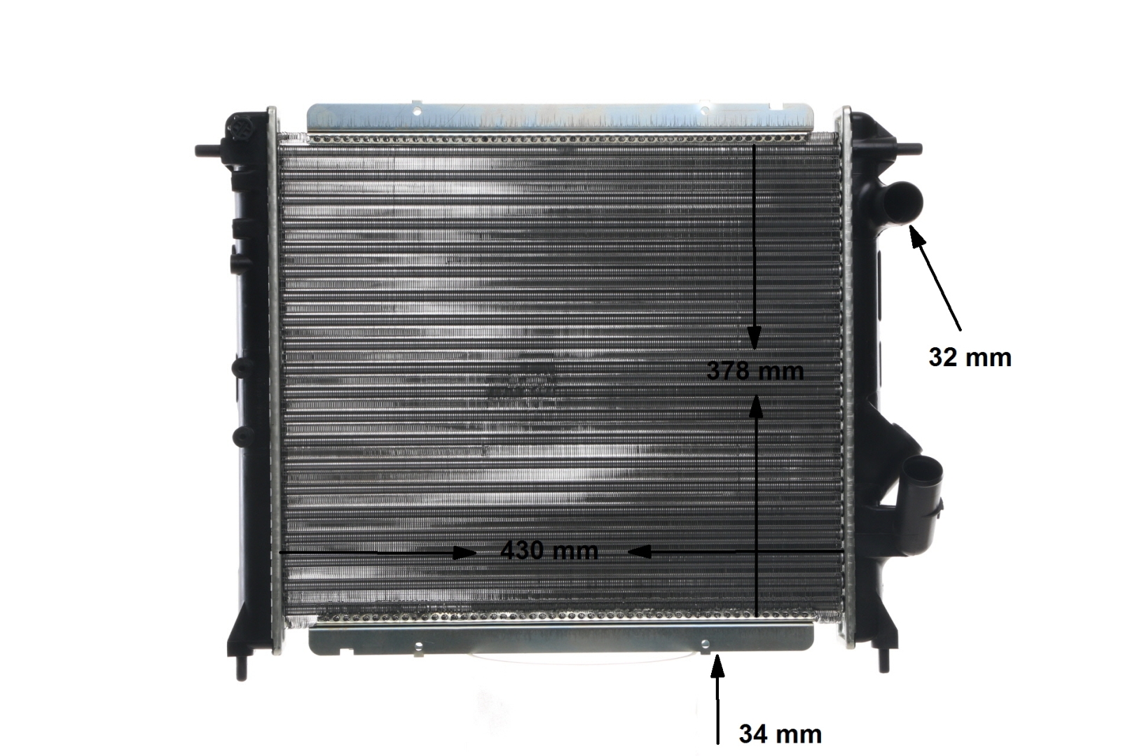 Radiateur moteur (Radiateur de refroidissement) MAHLE Aftermarket ref. CR 209 000S