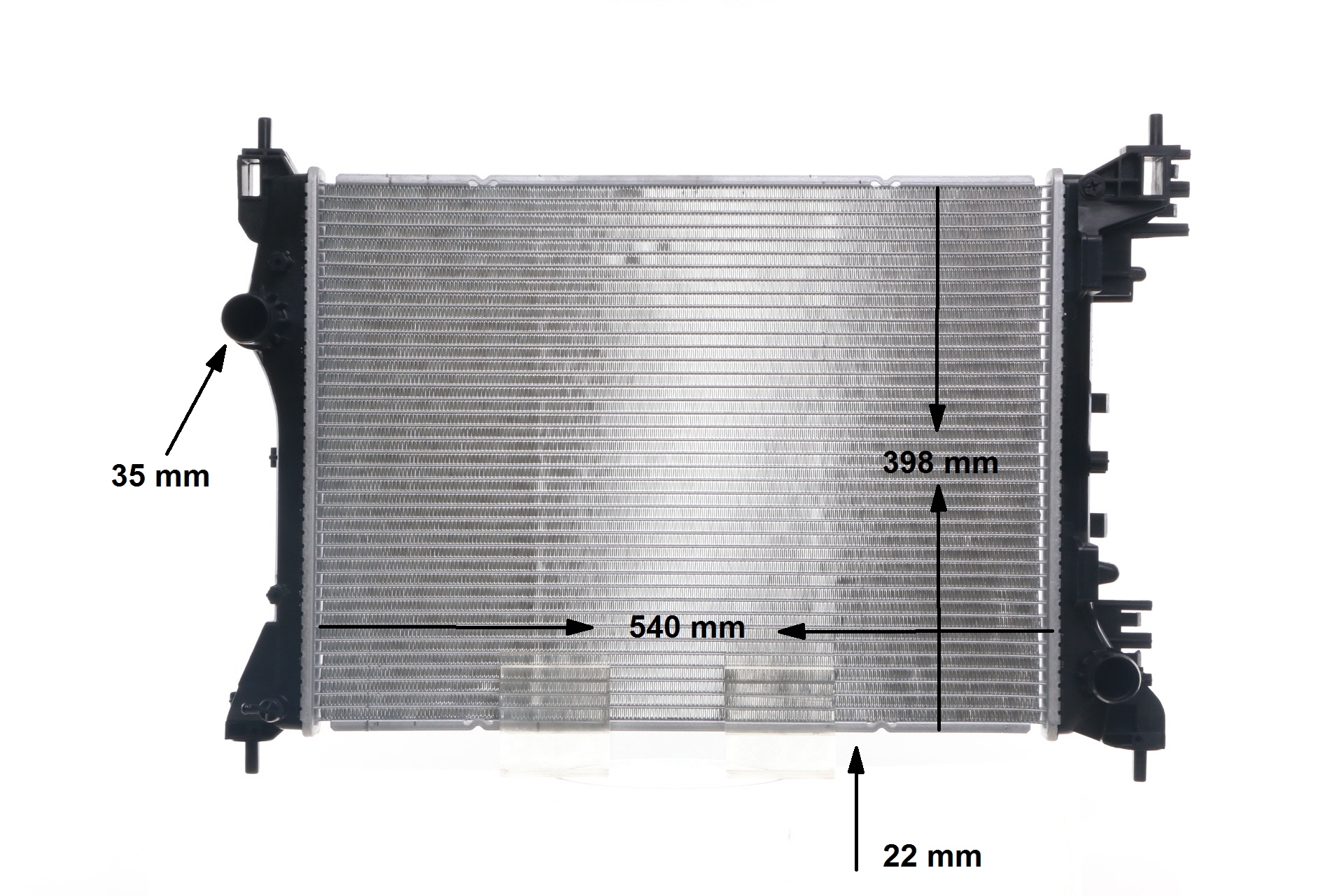 Radiateur moteur (Radiateur de refroidissement) MAHLE Aftermarket CR 2056 000S