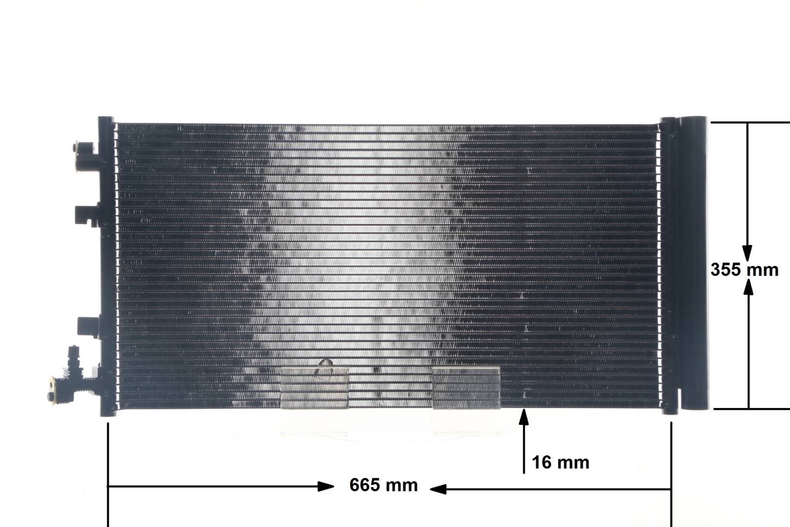 Condenseur, climatisation (Radiateur de climatisation) MAHLE Aftermarket ref. AC 630 000S