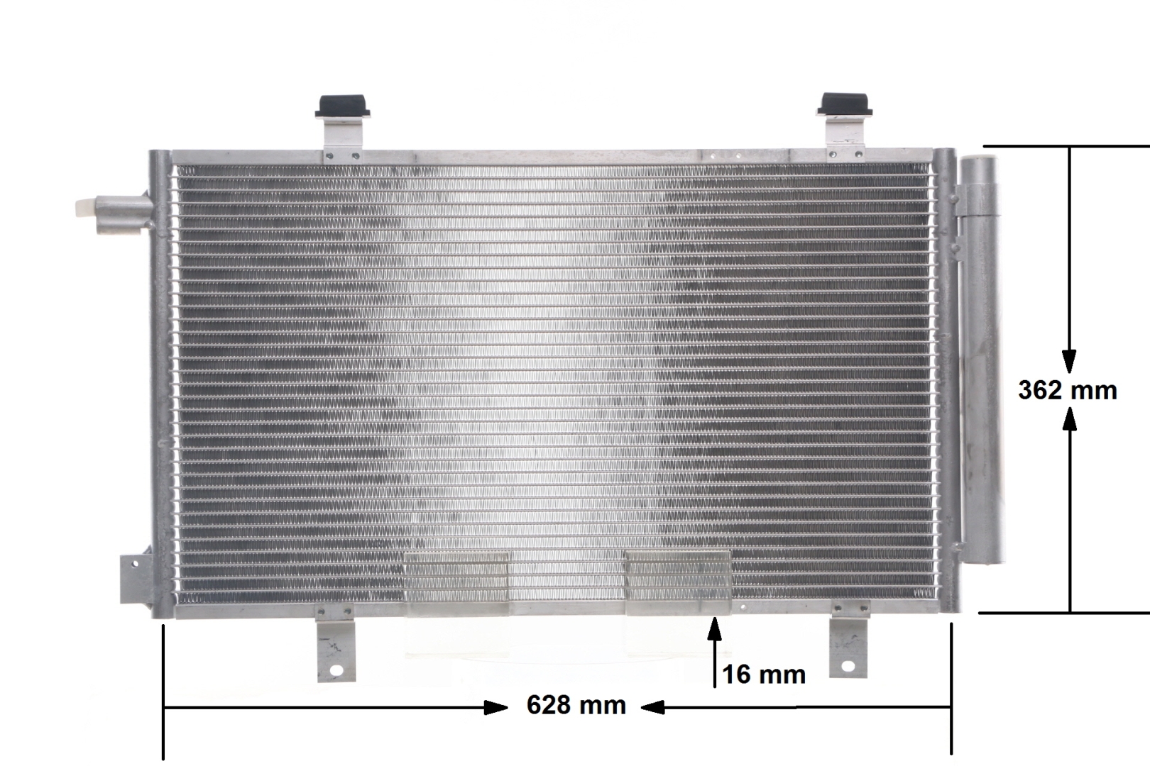 Condenseur, climatisation (Radiateur de climatisation) MAHLE Aftermarket ref. AC 556 000S