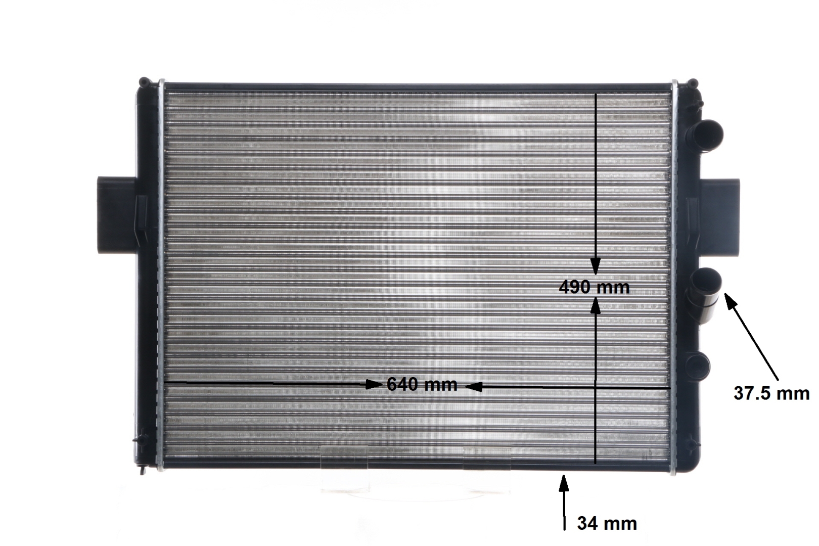 Radiateur moteur (Radiateur de refroidissement) MAHLE Aftermarket CR 633 000S