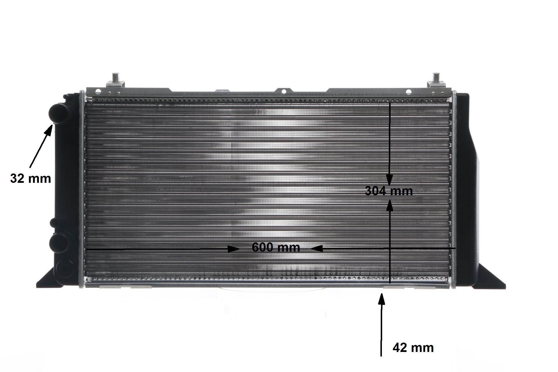 Radiateur moteur (Radiateur de refroidissement) MAHLE Aftermarket CR 397 000S