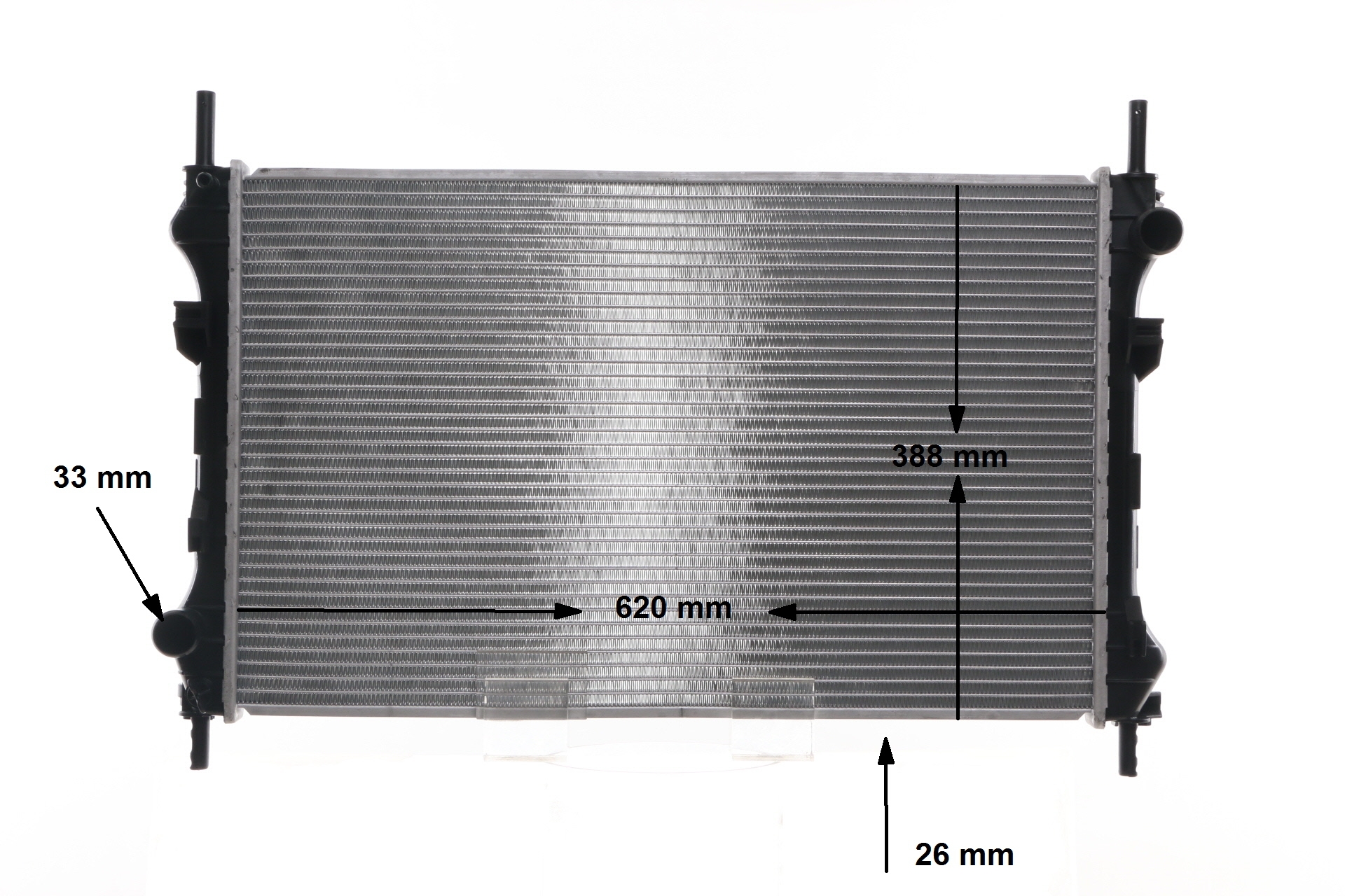 Radiateur moteur (Radiateur de refroidissement) MAHLE Aftermarket CR 1140 000S