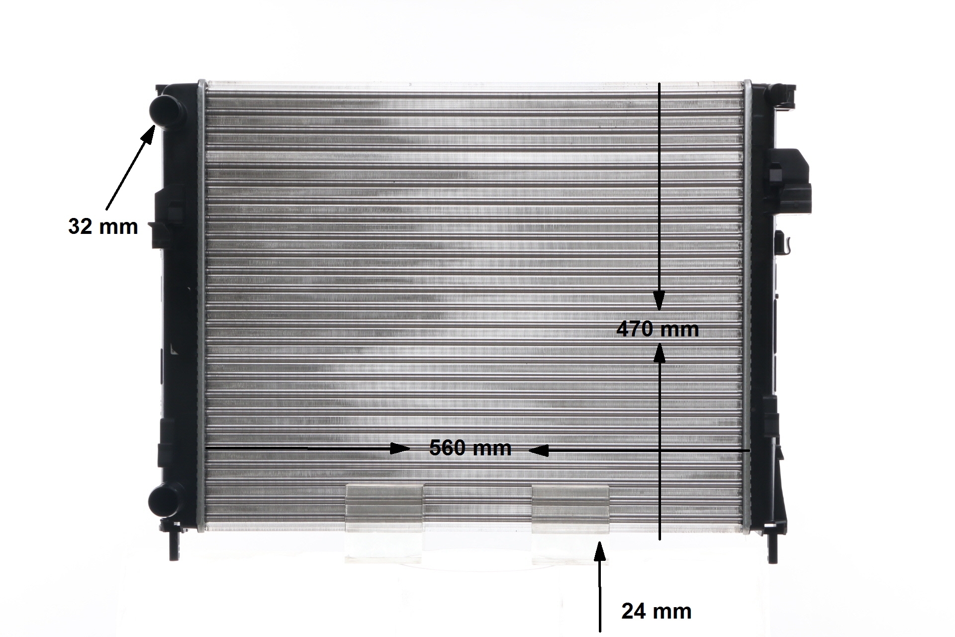 Radiateur moteur (Radiateur de refroidissement) MAHLE Aftermarket ref. CR 1504 000S
