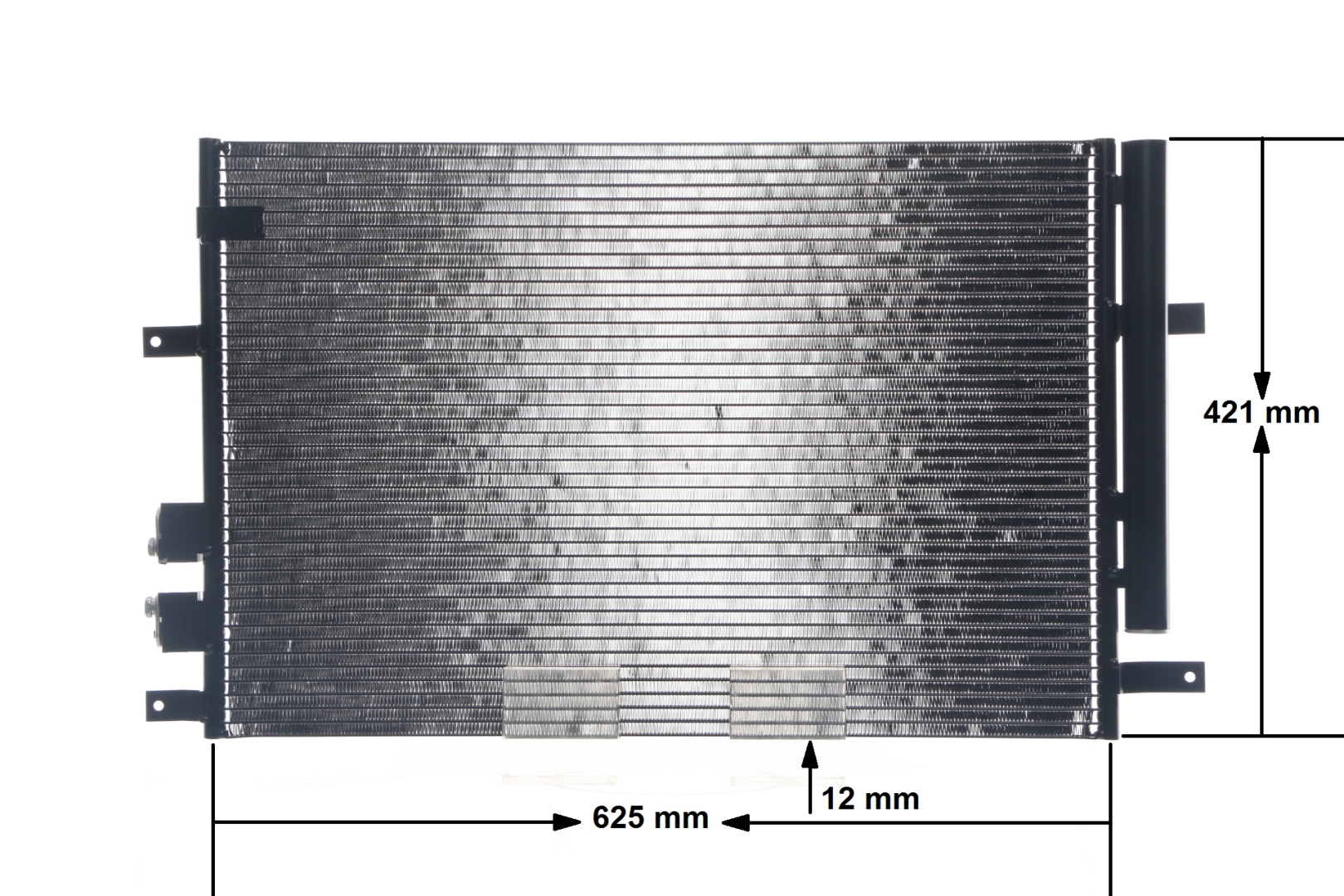 Condenseur, climatisation (Radiateur de climatisation) MAHLE Aftermarket ref. AC 693 000S