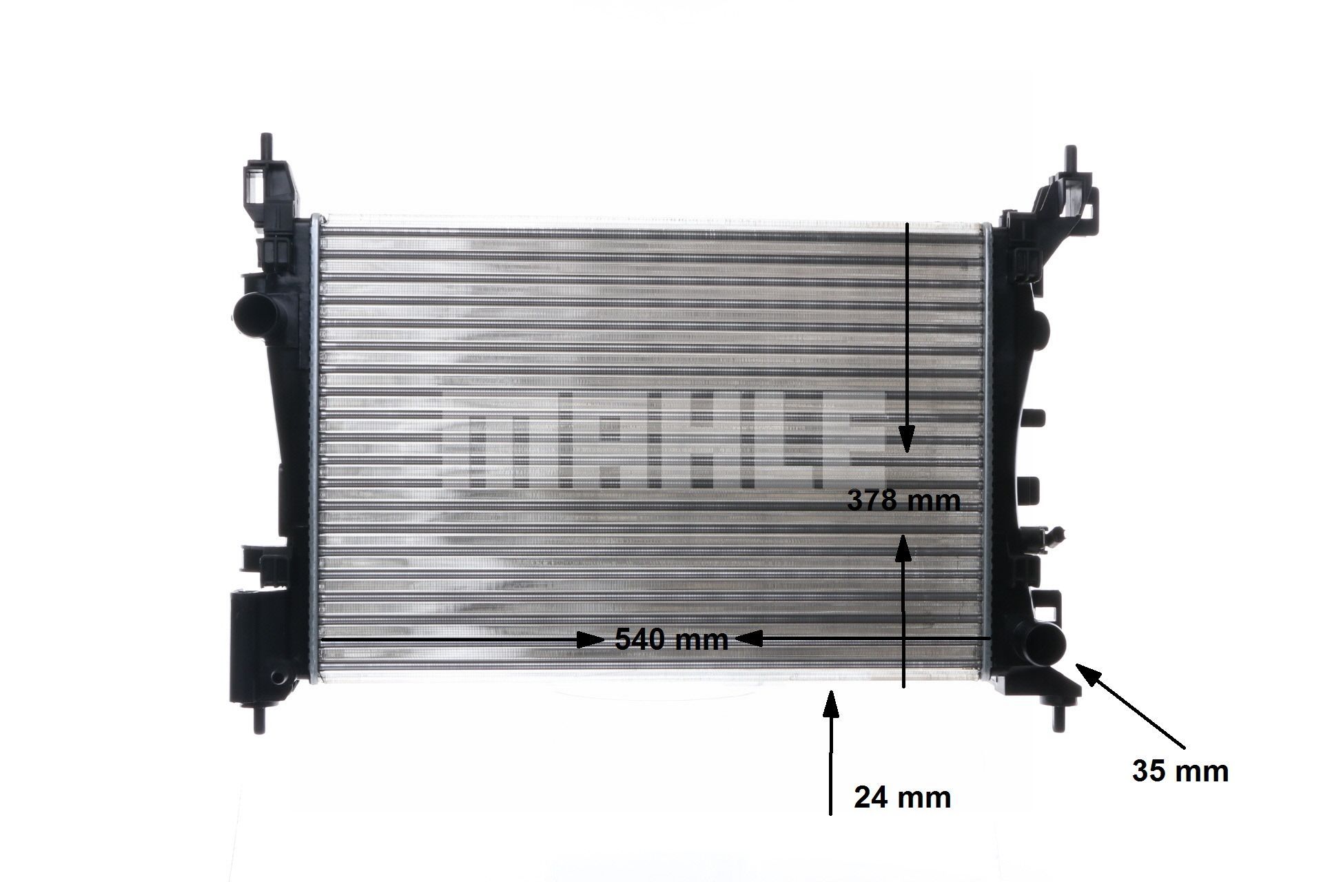 Radiateur moteur (Radiateur de refroidissement) MAHLE Aftermarket CR 1182 000S