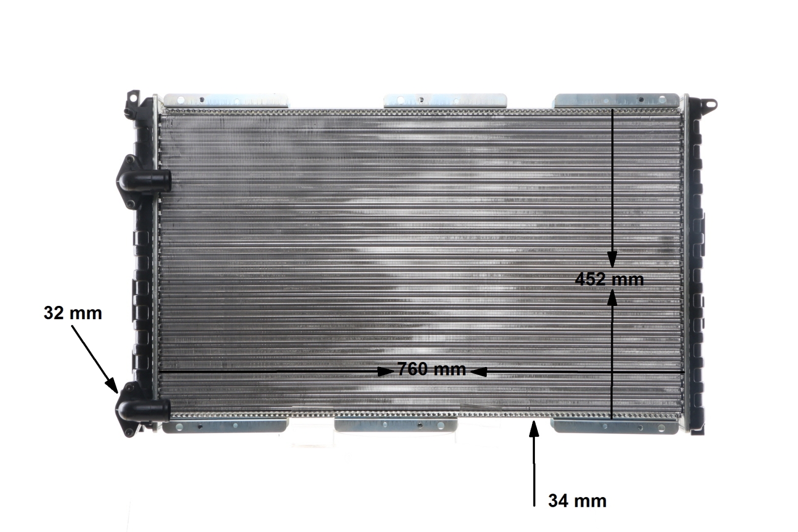 Radiateur moteur (Radiateur de refroidissement) MAHLE Aftermarket ref. CR 526 000S