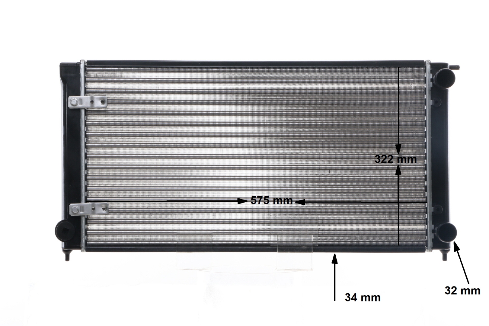 Radiateur moteur (Radiateur de refroidissement) MAHLE Aftermarket ref. CR 414 000S