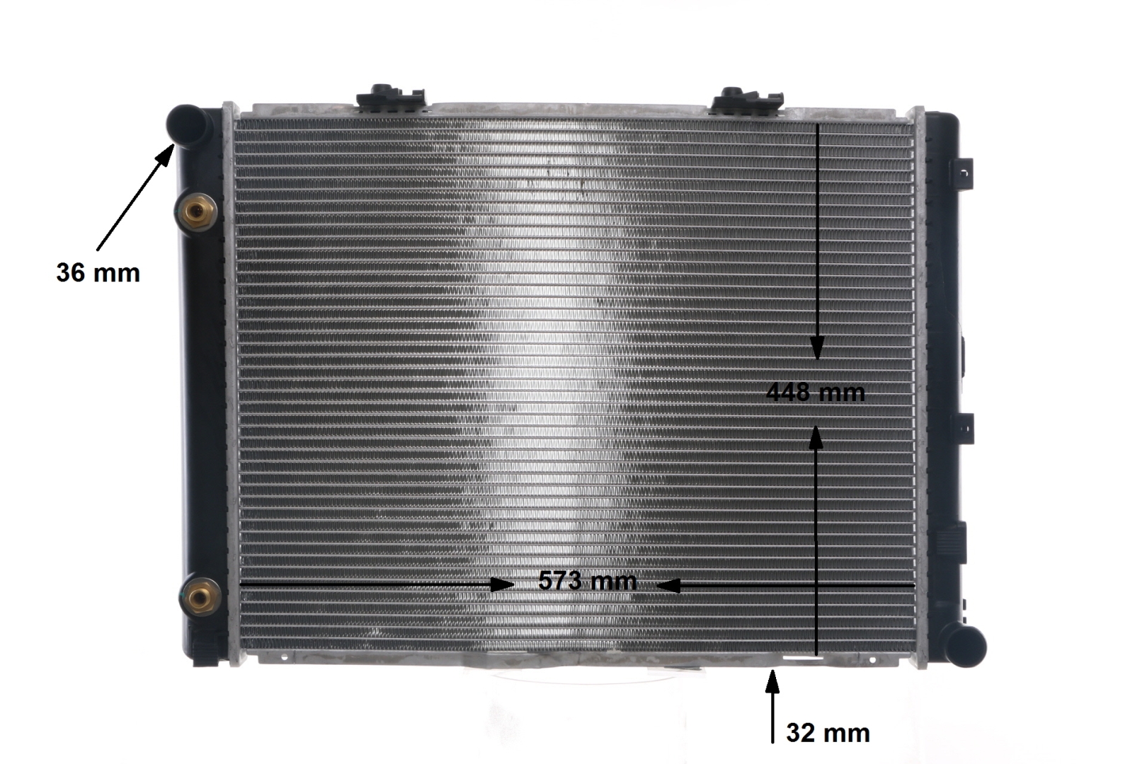 Radiateur moteur (Radiateur de refroidissement) MAHLE Aftermarket CR 263 000S