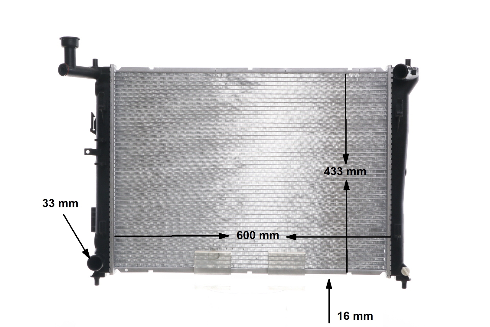 Radiateur moteur (Radiateur de refroidissement) MAHLE Aftermarket CR 1118 000S