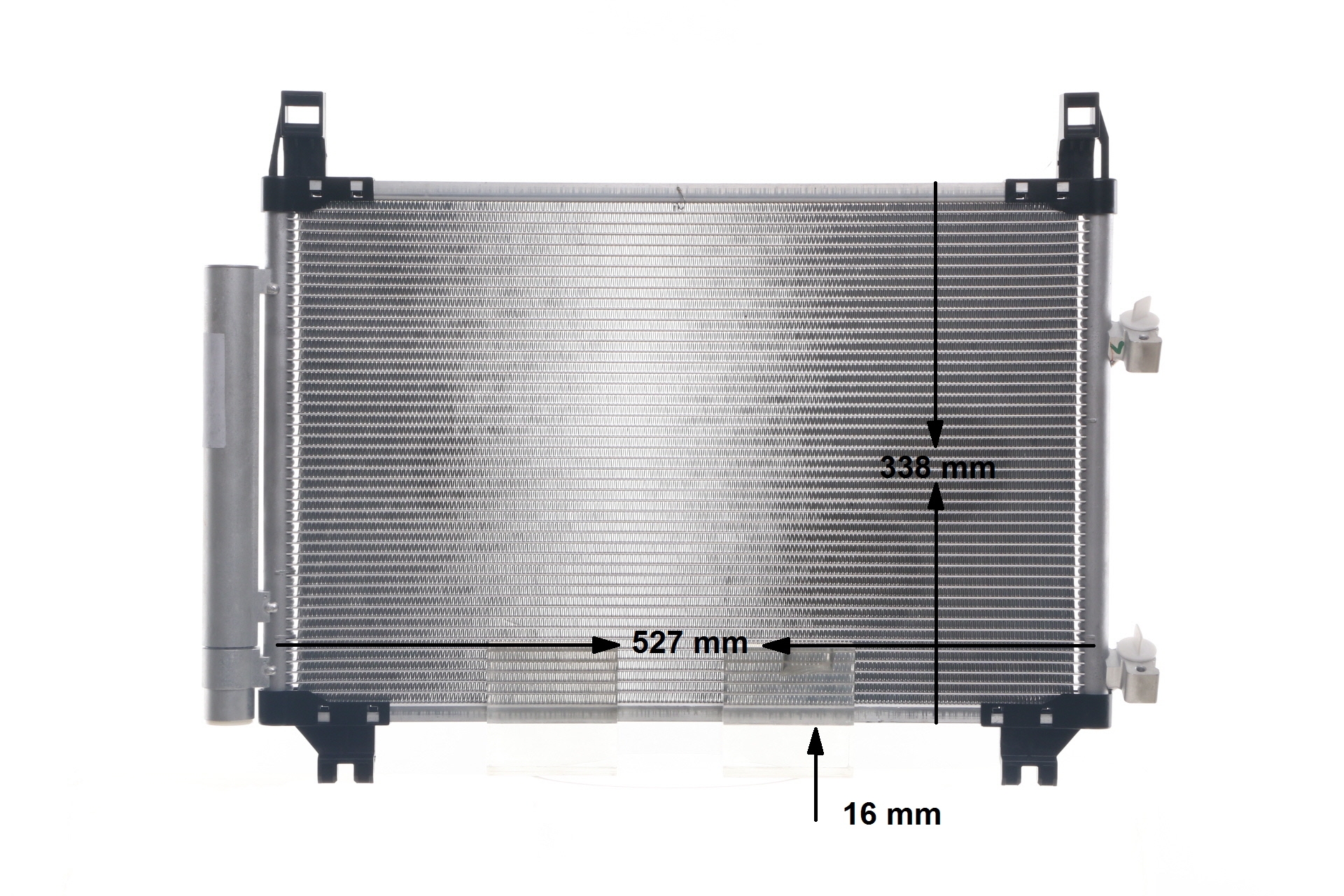 Condenseur, climatisation (Radiateur de climatisation) MAHLE Aftermarket ref. AC 793 000S