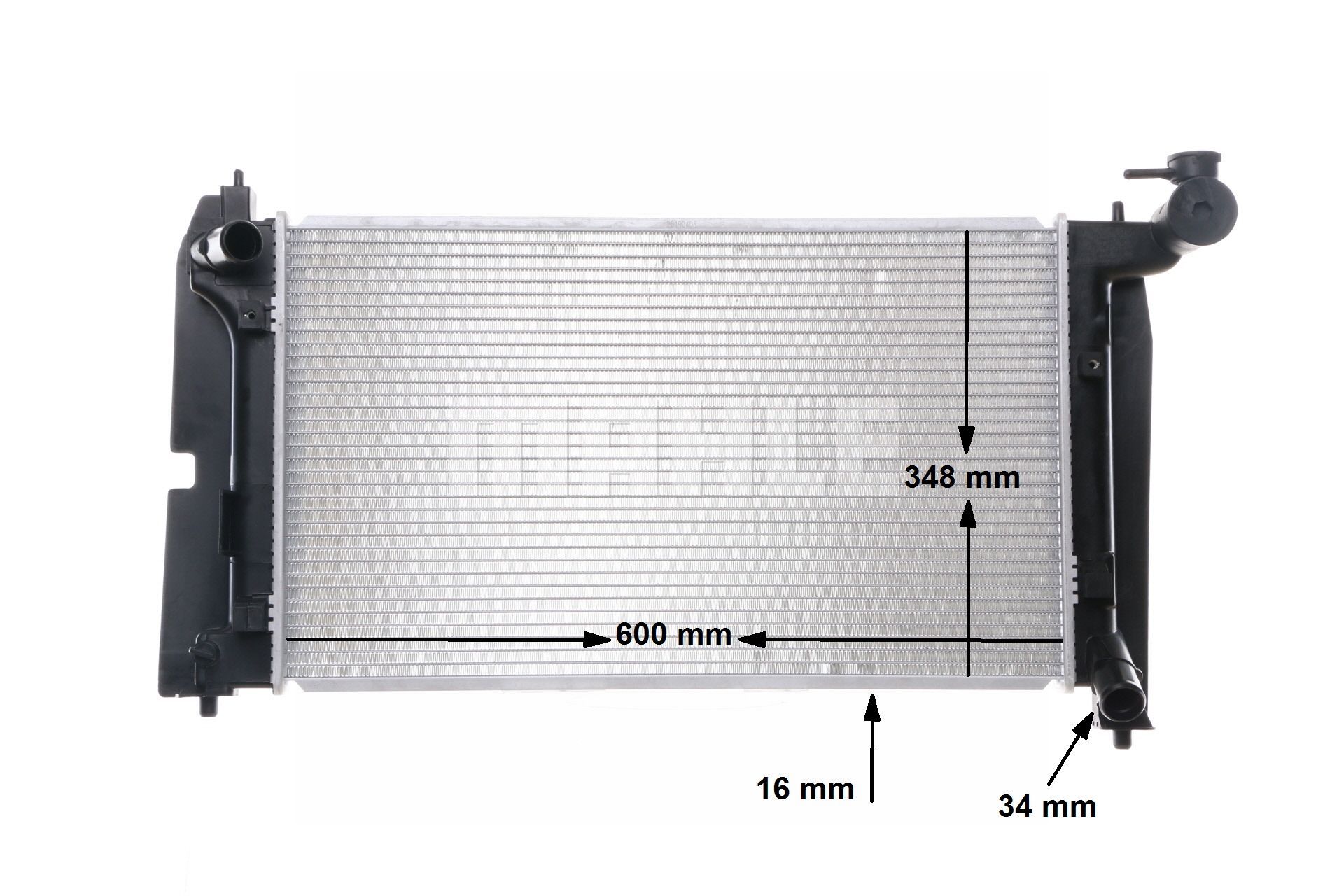 Radiateur moteur (Radiateur de refroidissement) MAHLE Aftermarket CR 1526 000S