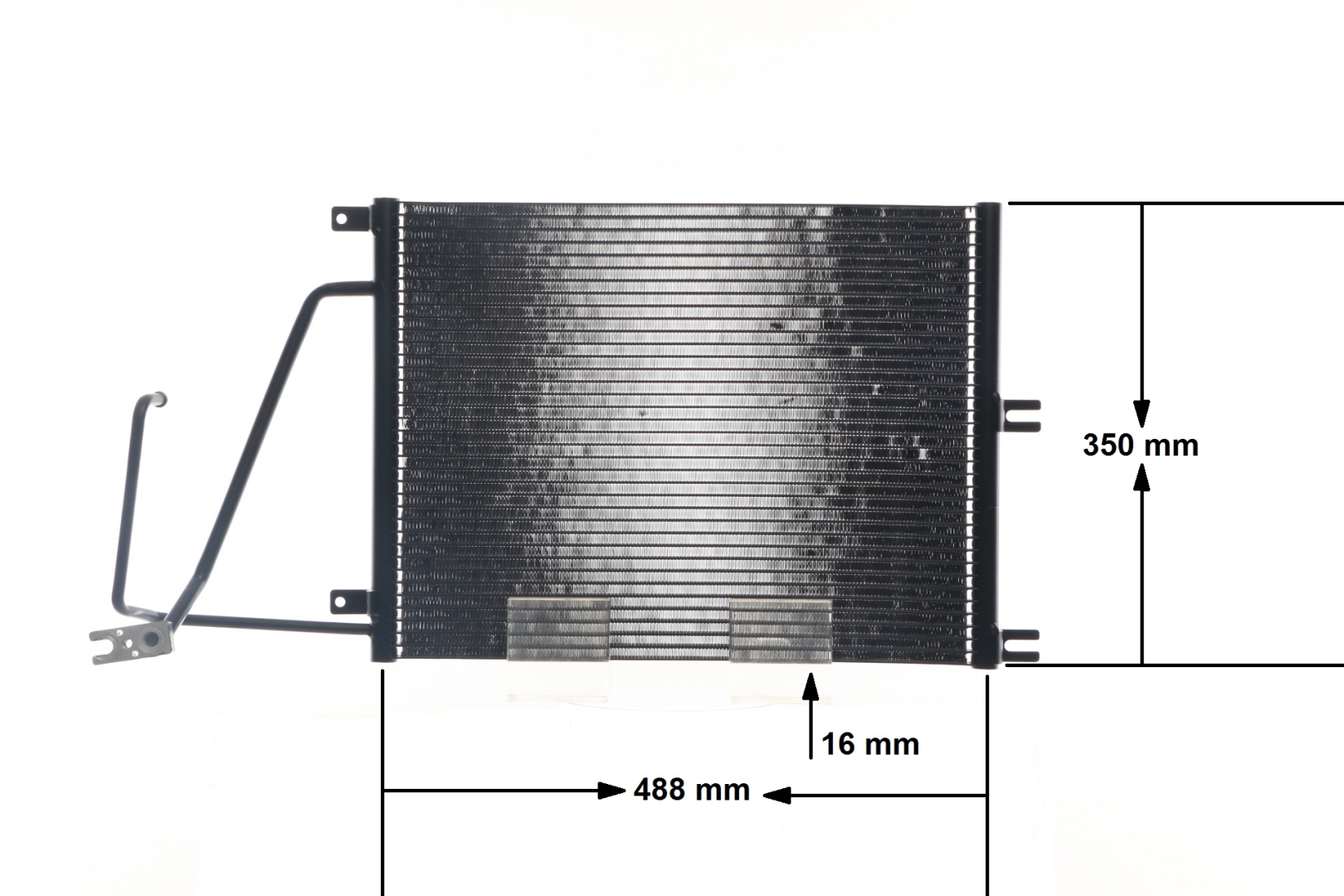 Condenseur, climatisation (Radiateur de climatisation) MAHLE Aftermarket ref. AC 226 000S