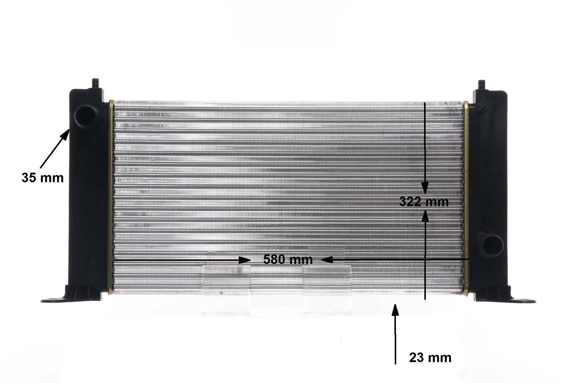 Radiateur moteur (Radiateur de refroidissement) MAHLE Aftermarket ref. CR 1992 000S