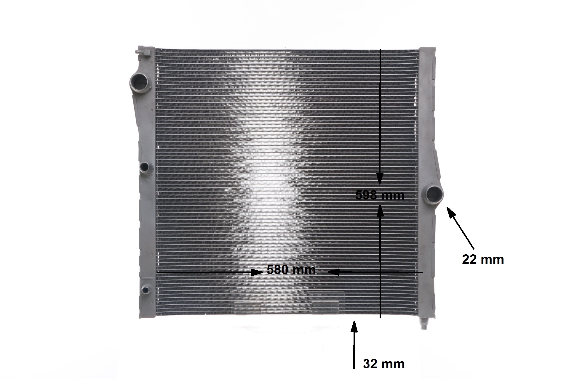 Radiateur moteur (Radiateur de refroidissement) MAHLE Aftermarket ref. CR 1904 000S
