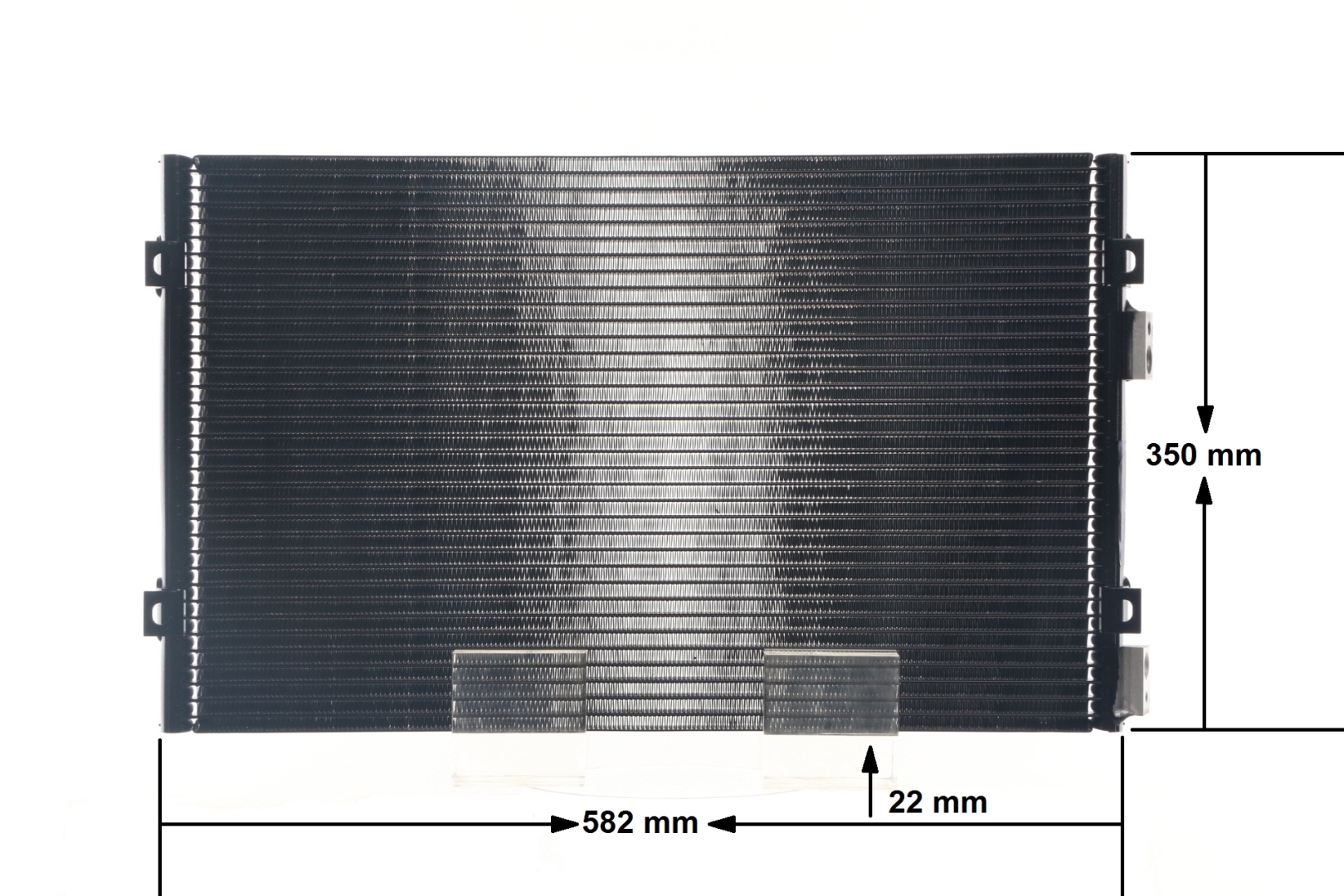 Condenseur, climatisation (Radiateur de climatisation) MAHLE Aftermarket ref. AC 820 000S