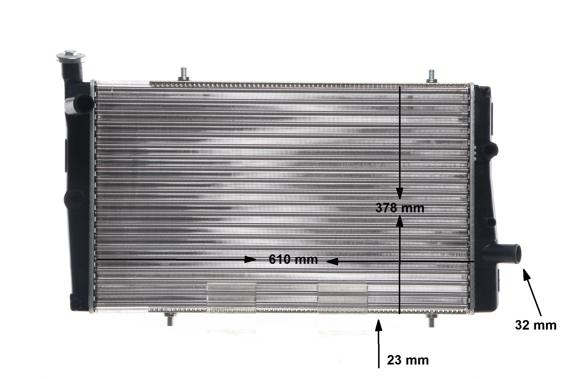 Radiateur moteur (Radiateur de refroidissement) MAHLE Aftermarket ref. CR 444 000S