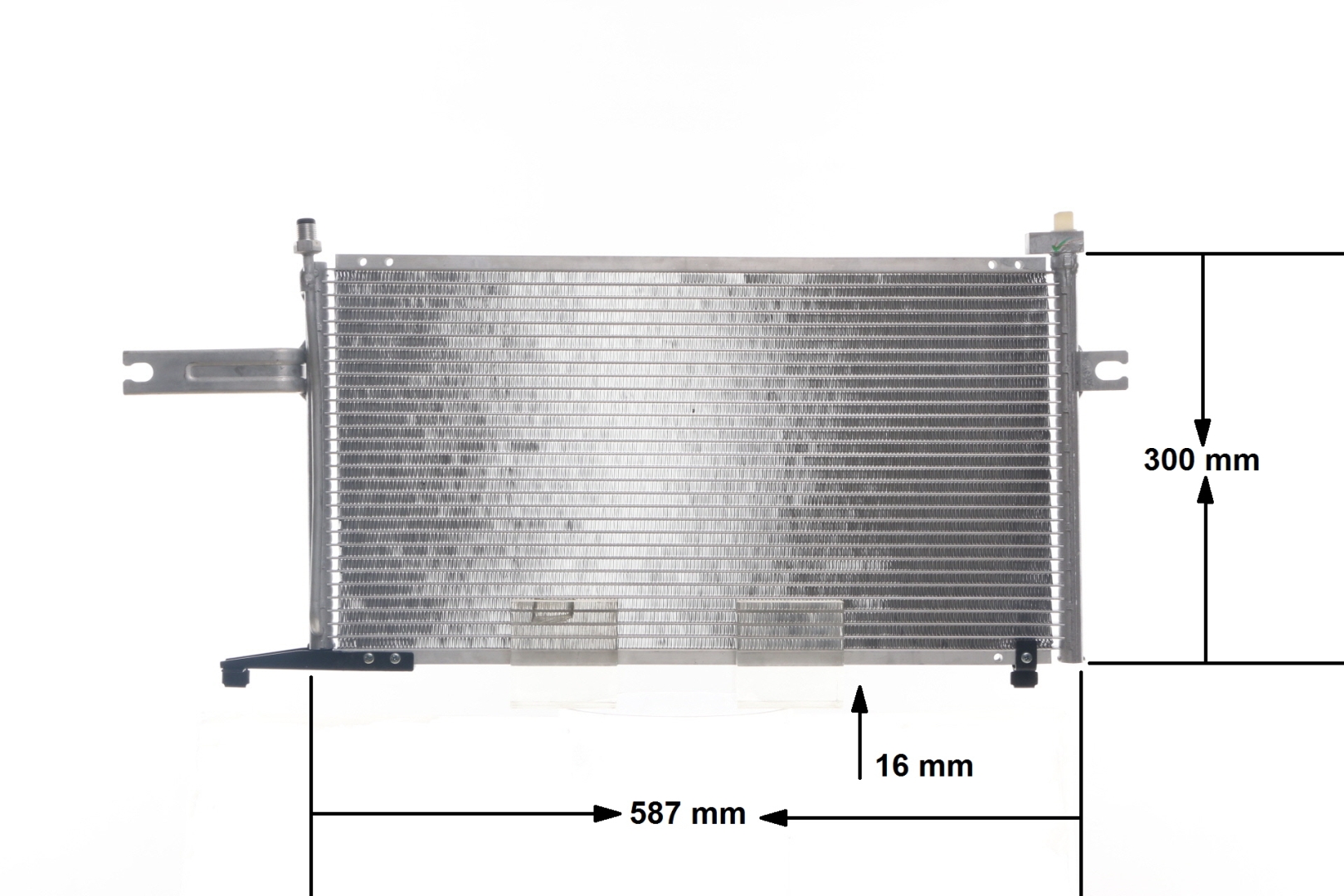 Condenseur, climatisation (Radiateur de climatisation) MAHLE Aftermarket ref. AC 240 000S