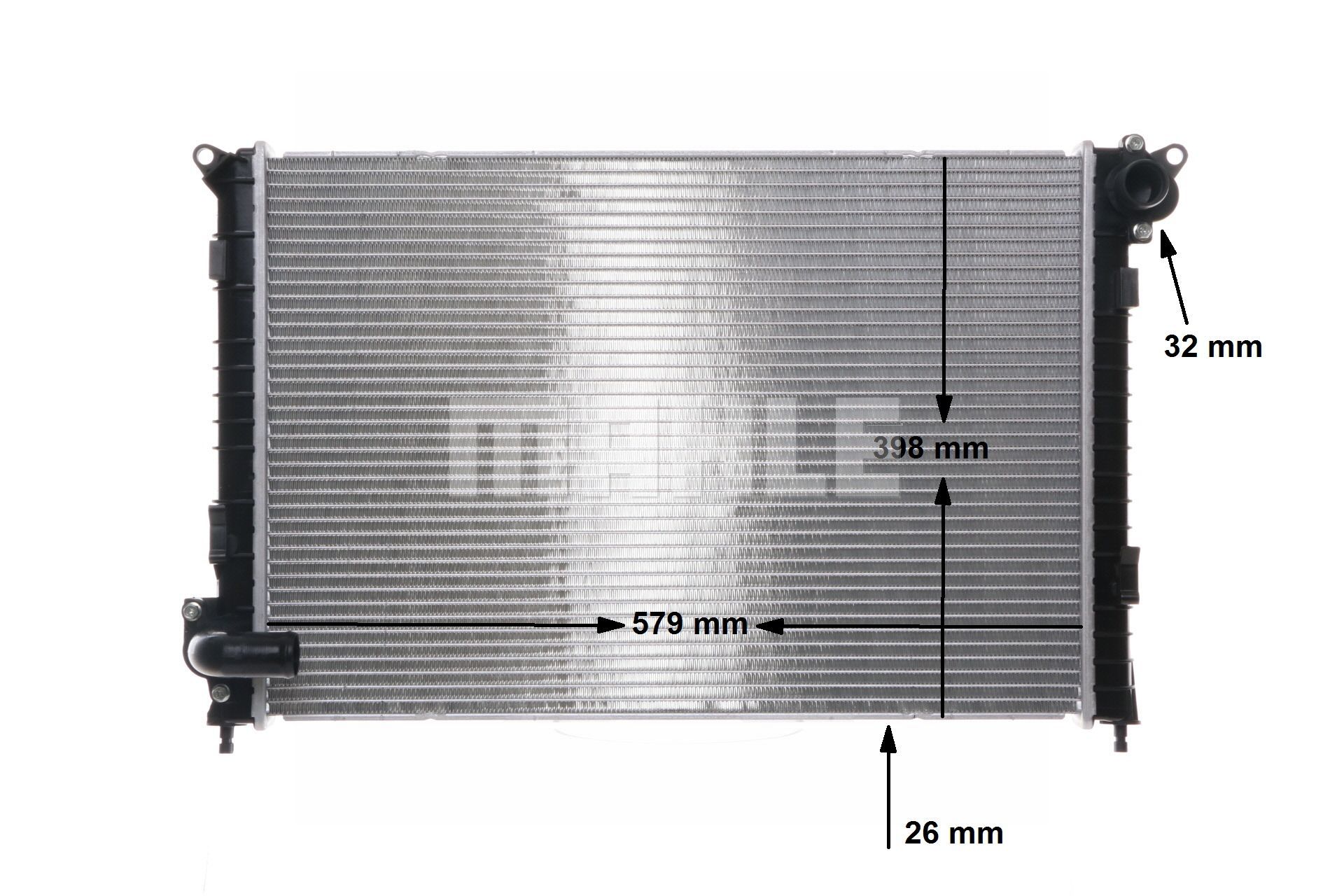 Radiateur moteur (Radiateur de refroidissement) MAHLE Aftermarket CR 983 000S