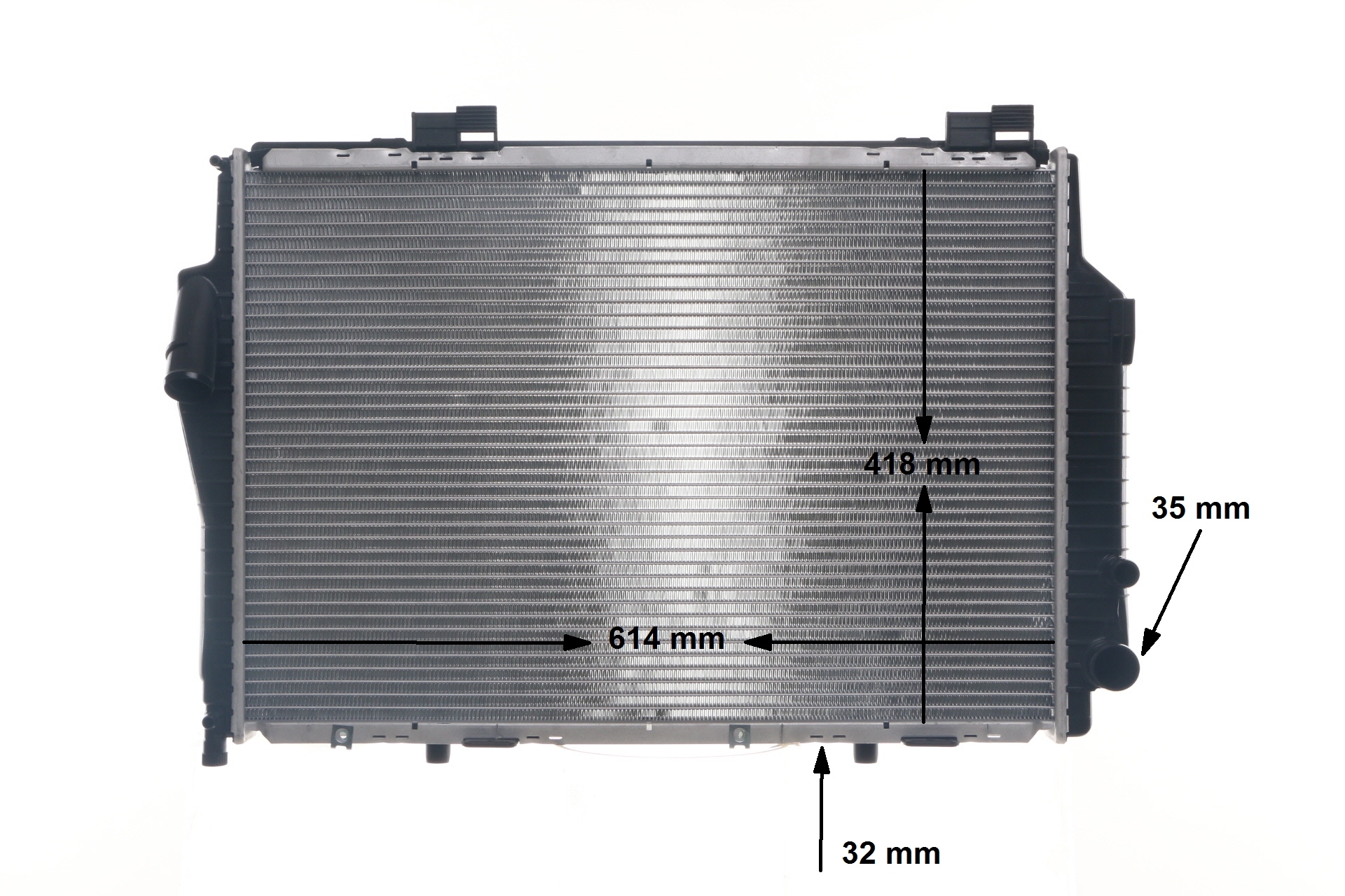 Radiateur moteur (Radiateur de refroidissement) MAHLE Aftermarket ref. CR 307 000S