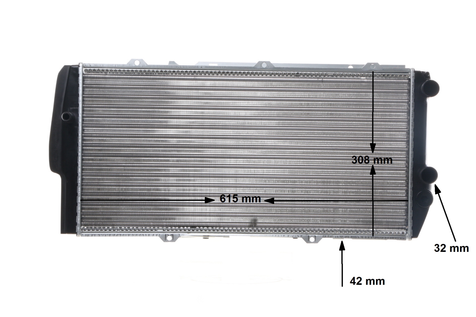 Radiateur moteur (Radiateur de refroidissement) MAHLE Aftermarket ref. CR 404 000S