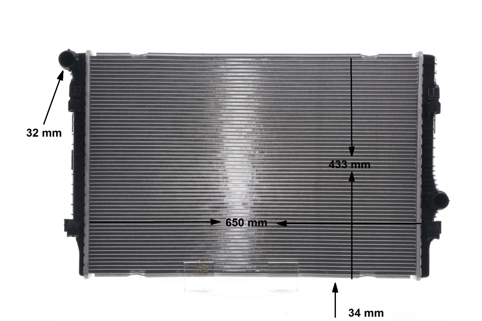 Radiateur moteur (Radiateur de refroidissement) MAHLE Aftermarket CR 811 000S