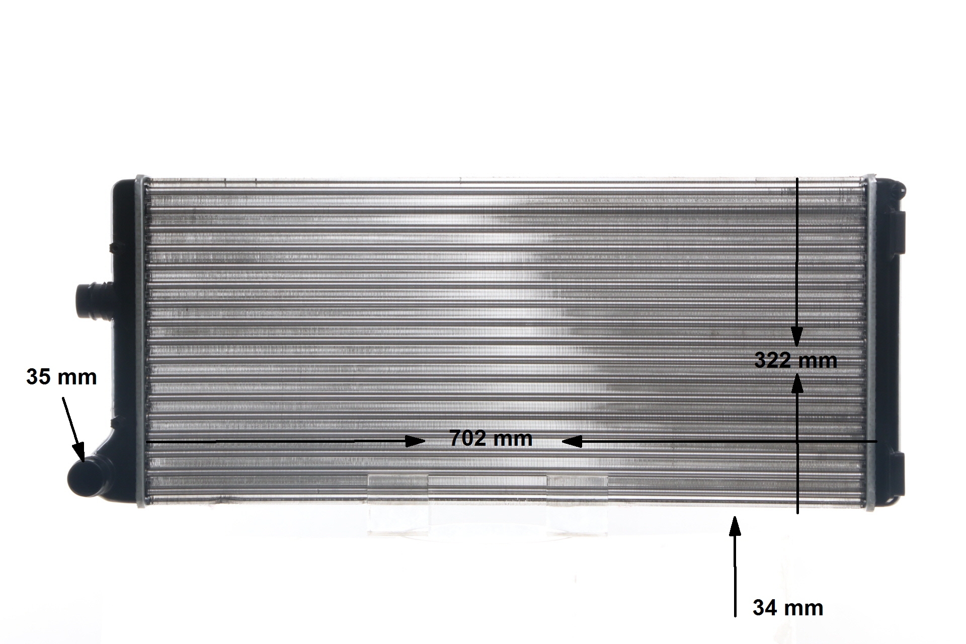 Radiateur moteur (Radiateur de refroidissement) MAHLE Aftermarket CR 1445 000S