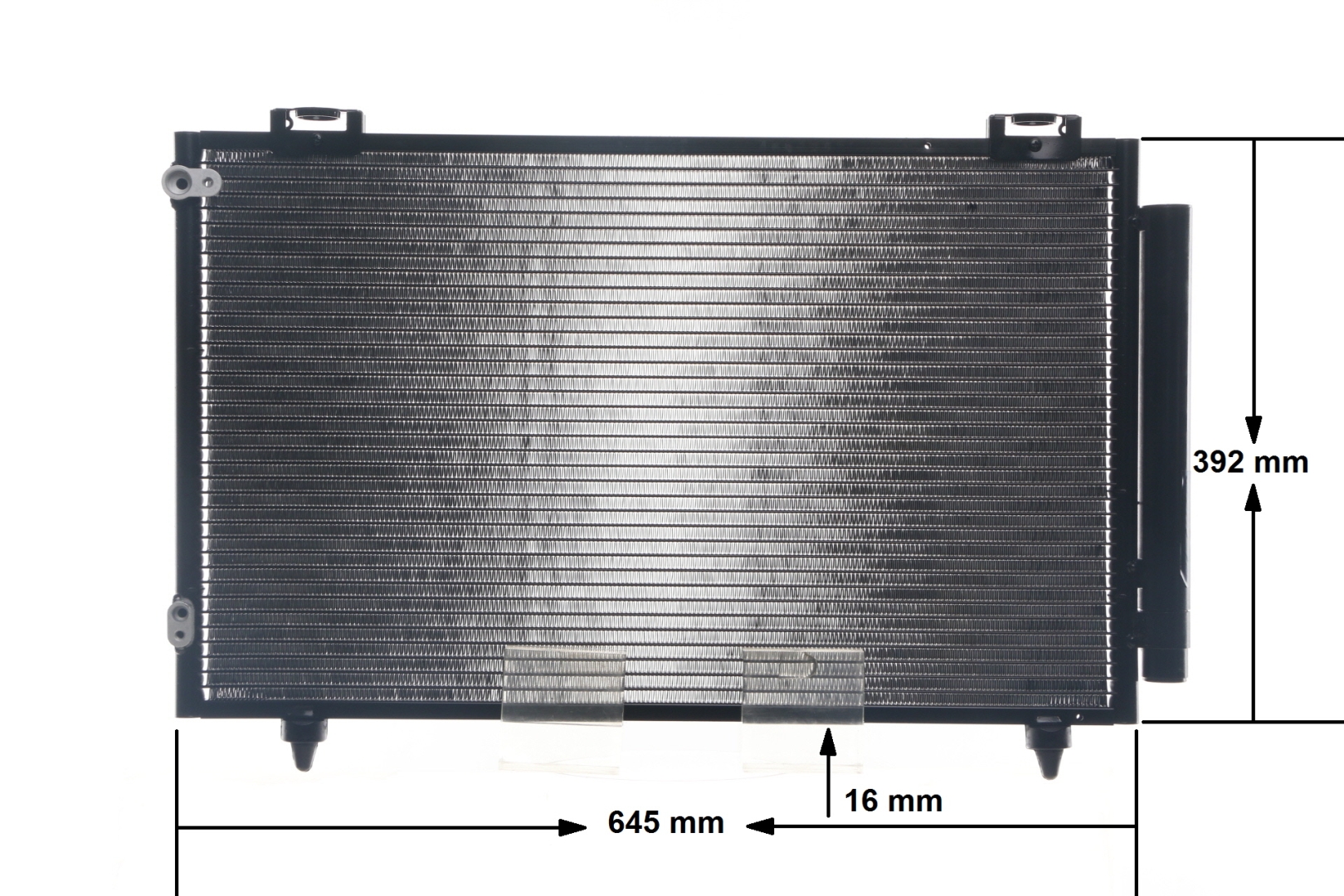 Condenseur, climatisation (Radiateur de climatisation) MAHLE Aftermarket ref. AC 789 000S