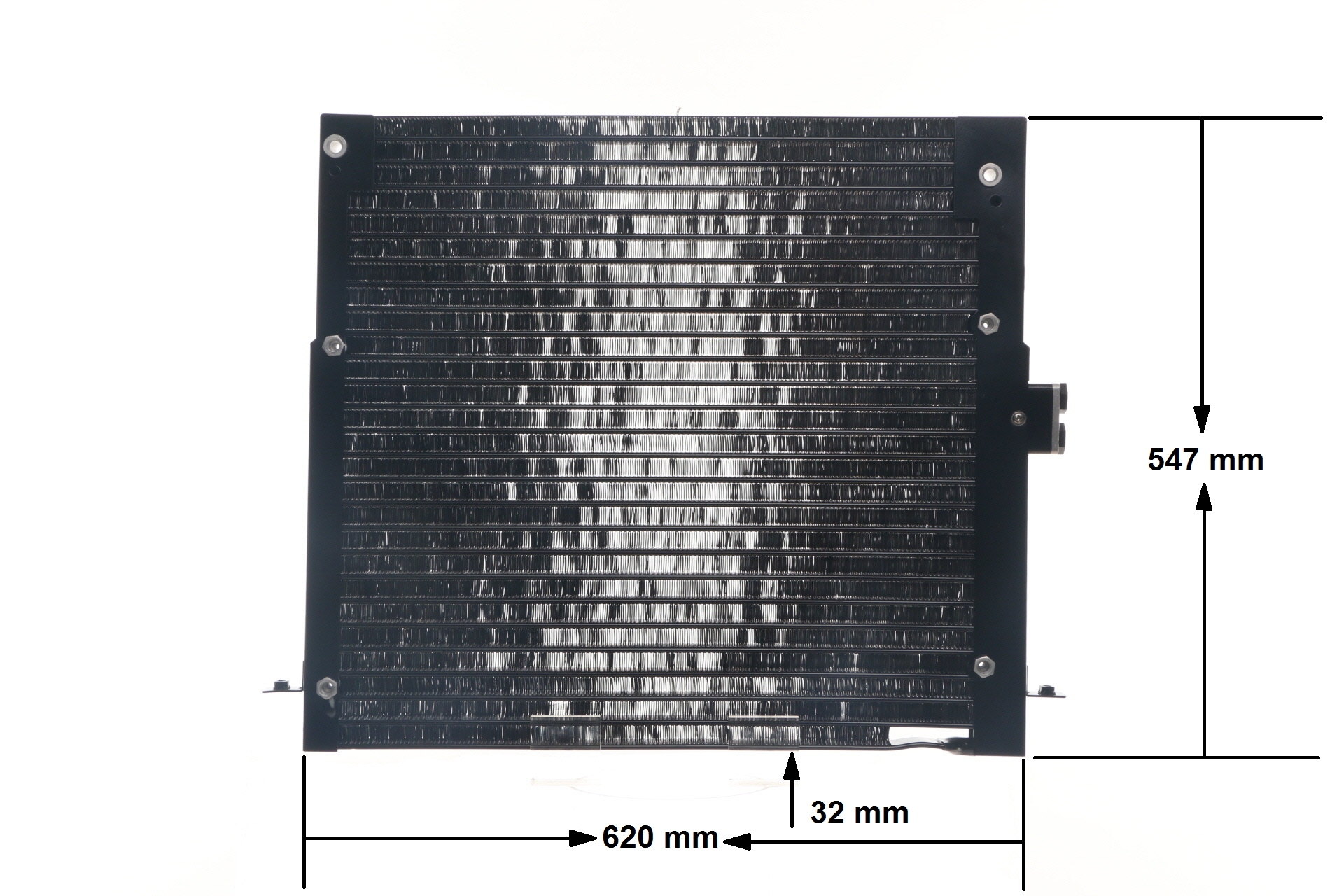 Condenseur, climatisation (Radiateur de climatisation) MAHLE Aftermarket ref. AC 203 000S