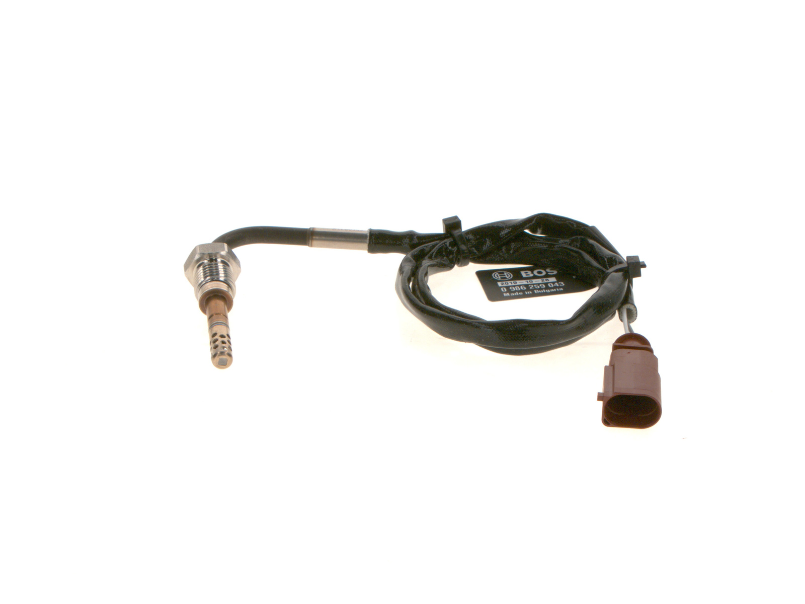 Sensor, temperatura gas de escape BOSCH 0 986 259 043