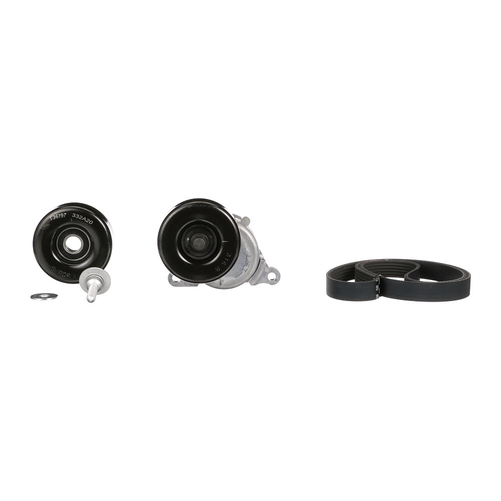 Kit de courroie d'accessoire (Courroie d’alternateur) GATES ref. K016PK2110XS