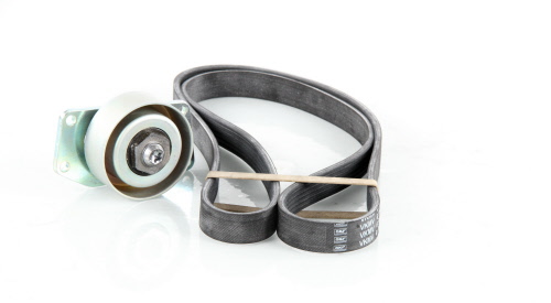 Kit de courroie d'accessoire (Courroie d’alternateur) SKF ref. VKMA 33024
