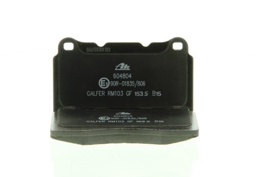 Jeu de 4 plaquettes de frein ATE 13.0460-4804.2