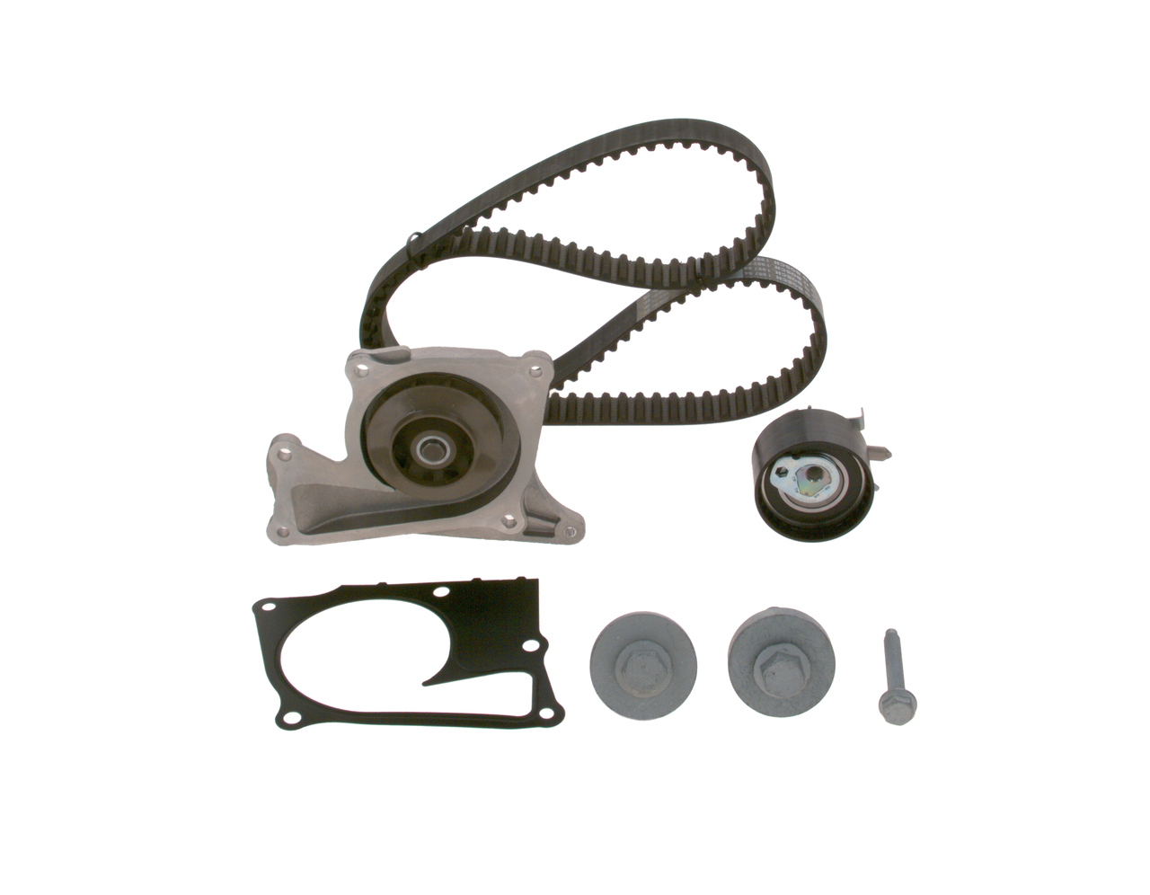 Pompe à eau + kit de courroie de distribution (Kit courroie de distribution) BOSCH ref. 1 987 946 983