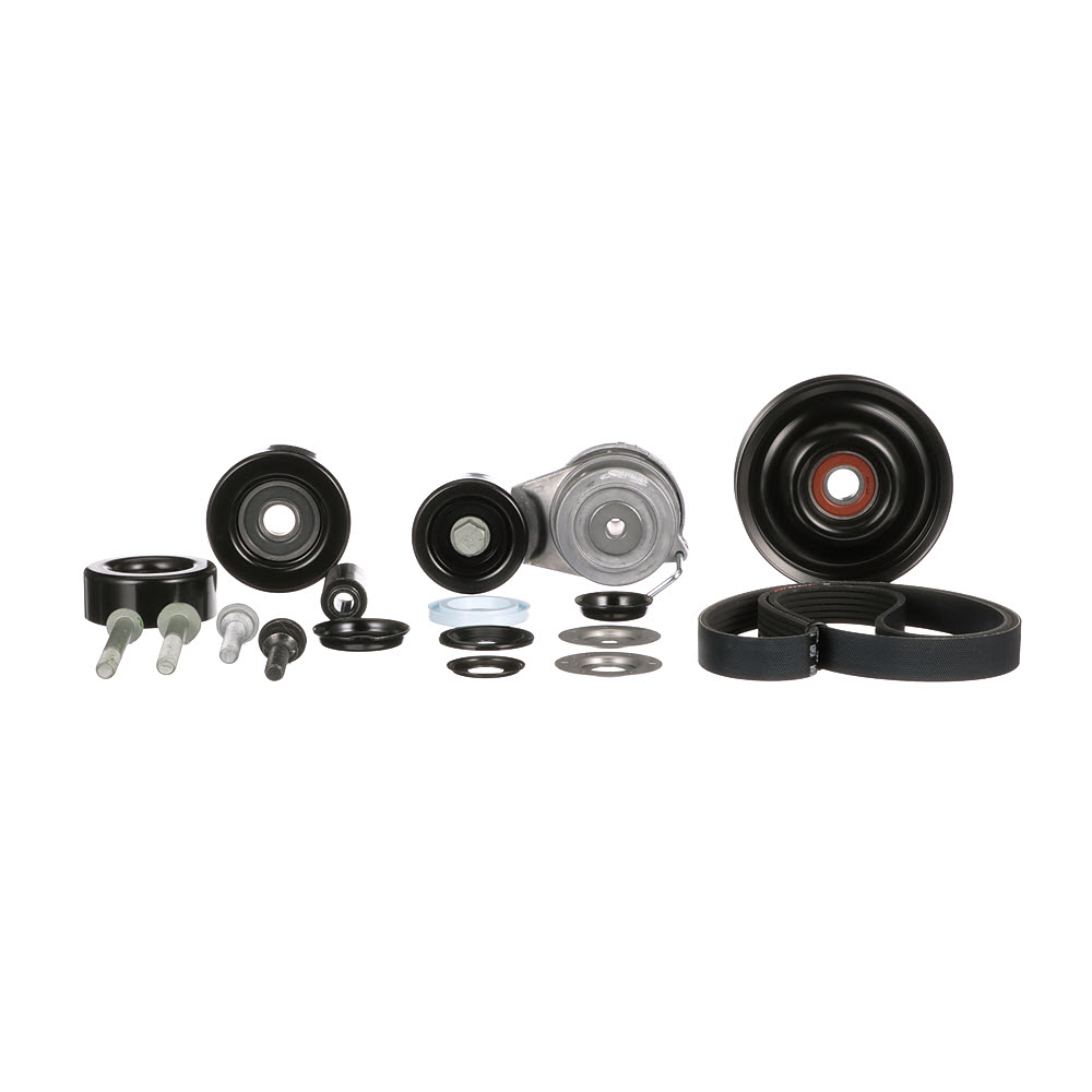 Kit de courroie d'accessoire (Courroie d’alternateur) GATES ref. K086PK2500