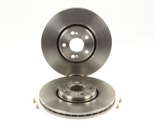 Jeu de 2 disques de frein VALEO 186722