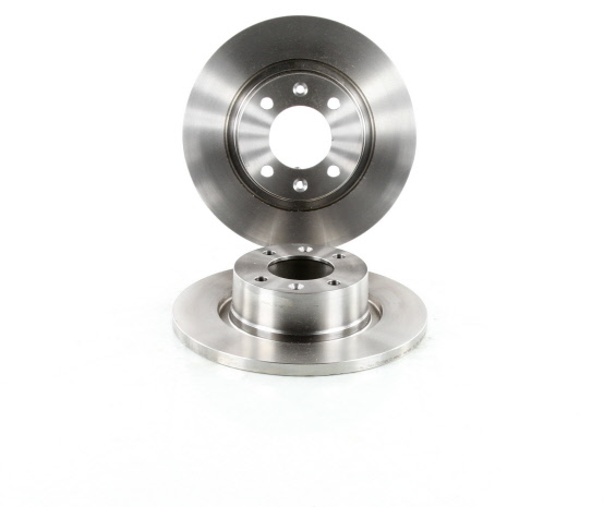 Jeu de 2 disques de frein VALEO 186736