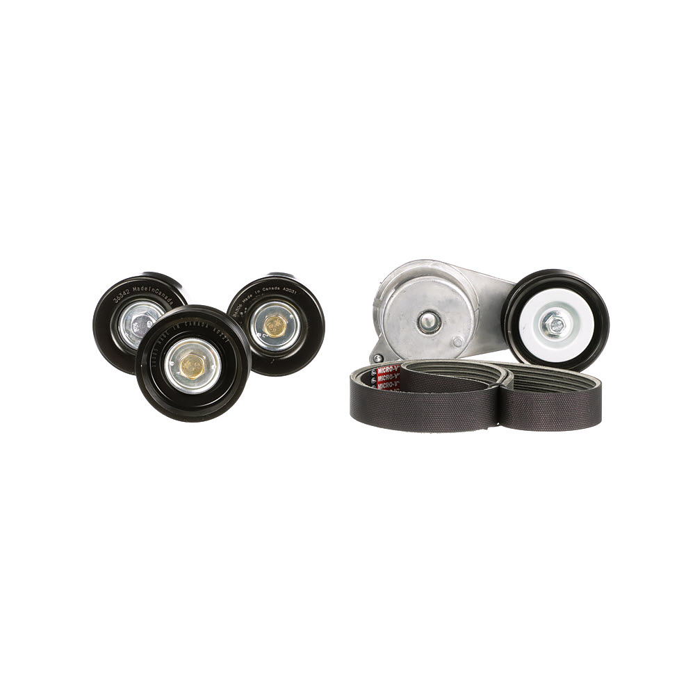 Kit de courroie d'accessoire (Courroie d’alternateur) GATES ref. K027PK2020XS