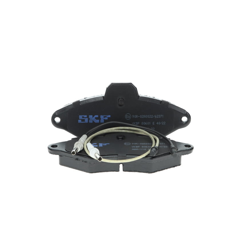 Jeu de 4 plaquettes de frein SKF ref. VKBP 80601 E
