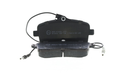 Jeu de 4 plaquettes de frein LPR 05P1196