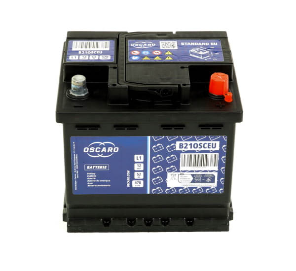 Batterie (de voiture) OSCARO 52.0 - ref. B21OSCEU