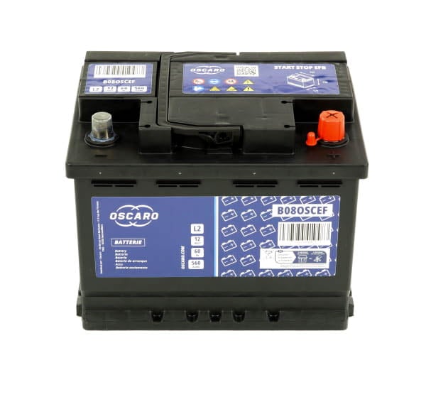 Batterie (de voiture) OSCARO 60.0 - ref. B08OSCEF