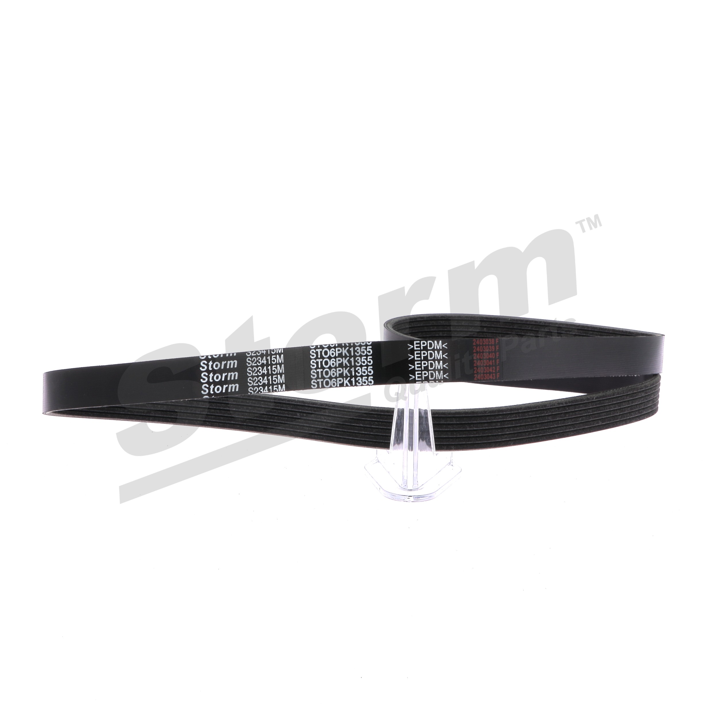 Courroie trapézoïdale à nervures Storm ref. STO6PK1355