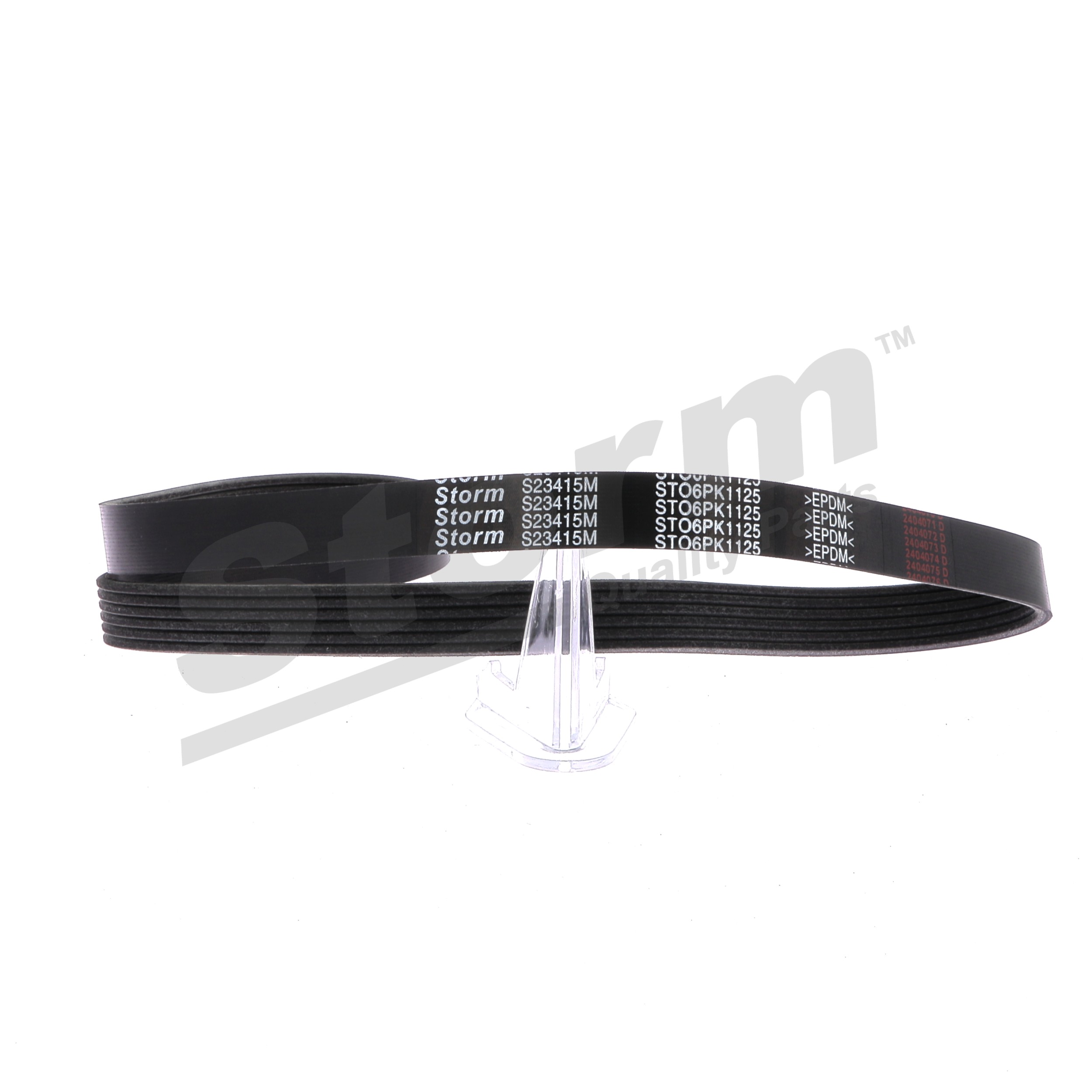 Courroie trapézoïdale à nervures Storm ref. STO6PK1125